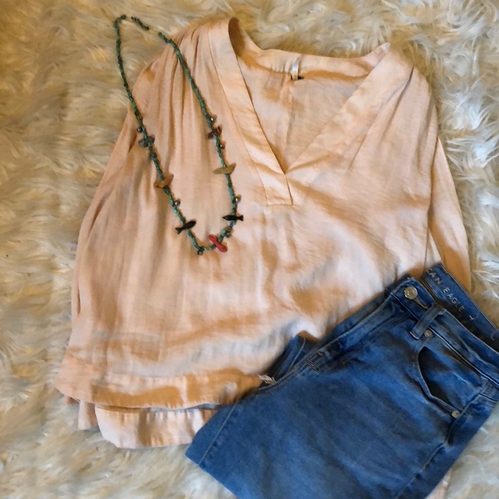 Free People Cropped Flutter Sleeveless Boxy Blouse